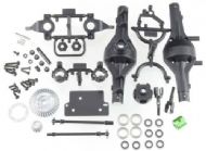 AXIAL RACING SCX10 Complete Solid/Locked Axle Assembly AX30488